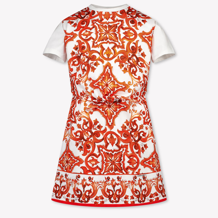 Dolce & Gabbana Kinder Mädchen Zieh dich an Orange