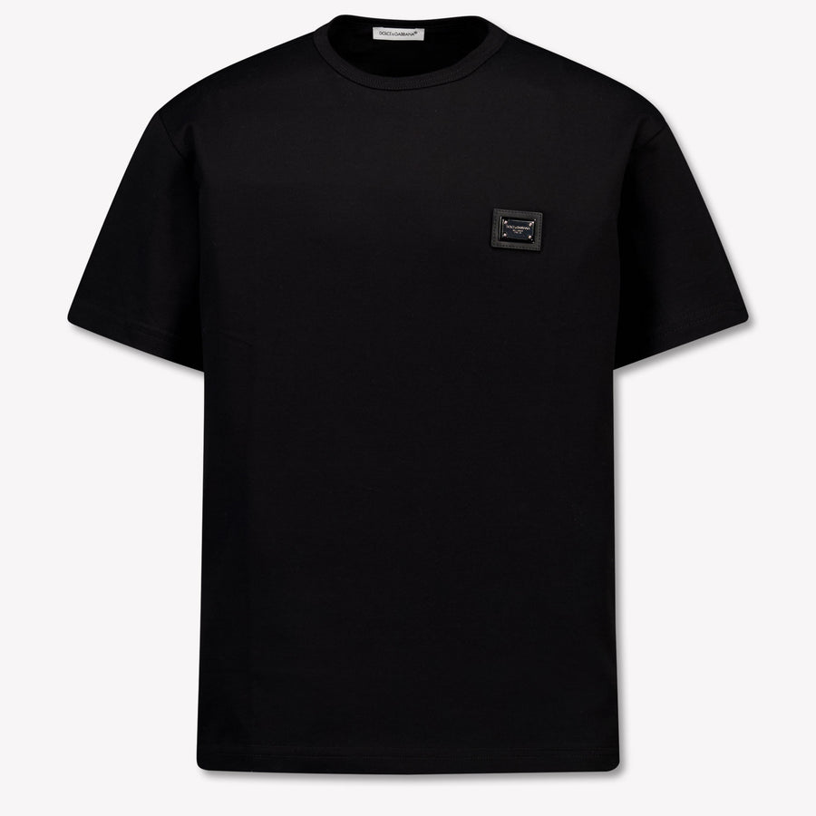 Dolce & Gabbana Unisex Kinder T-Shirt in Schwarz