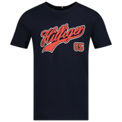 Tommy Hilfiger Kids Boys T-Shirt Marinha