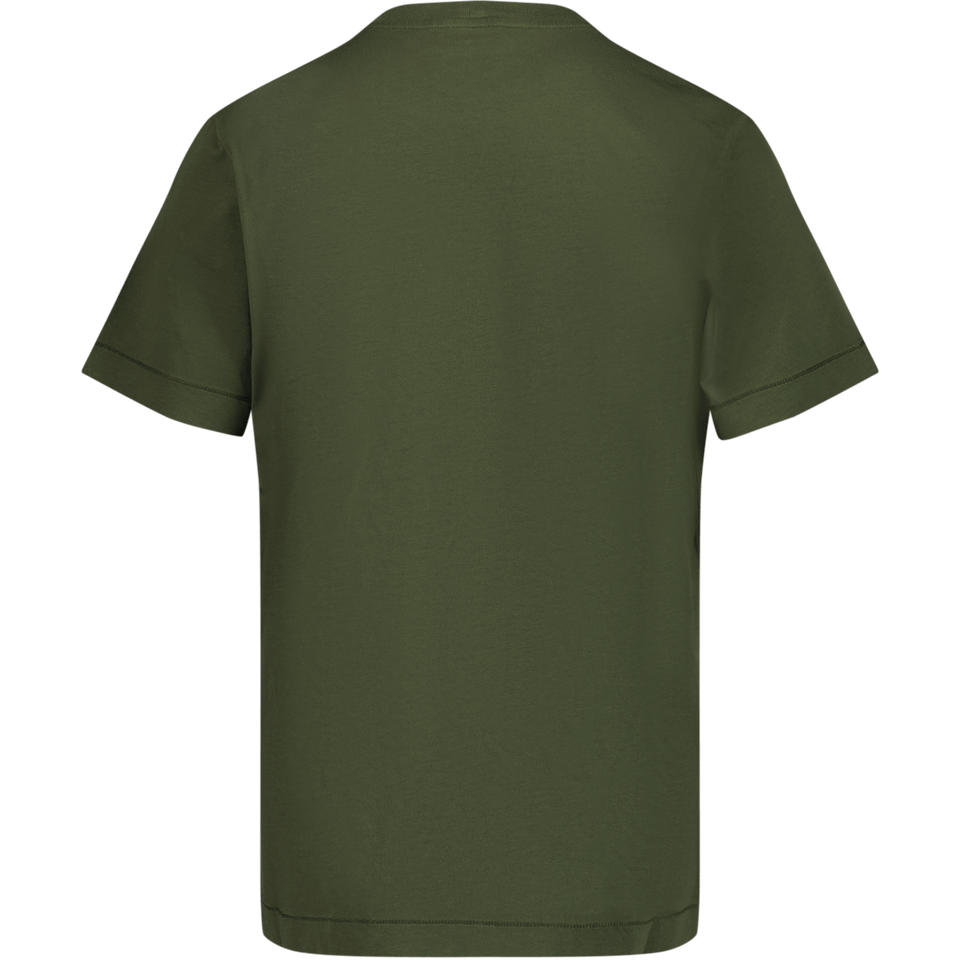 Stone Island Kinder Jongens T-Shirt Army
