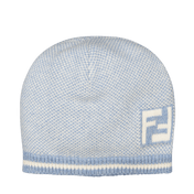 Fendi baby unisex cappello azzurro