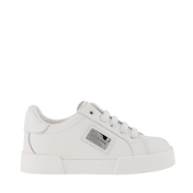 Dolce & Gabbana Kinders Unisex Sneakers White