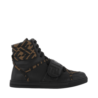 Fendi Kinder Unisex Sneakers Zwart 27