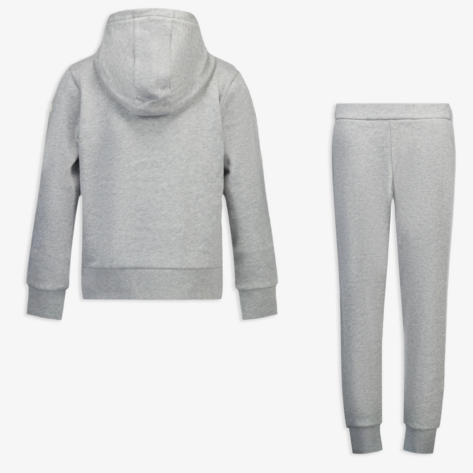 Moncler Niño Chicos Traje de trote Gris