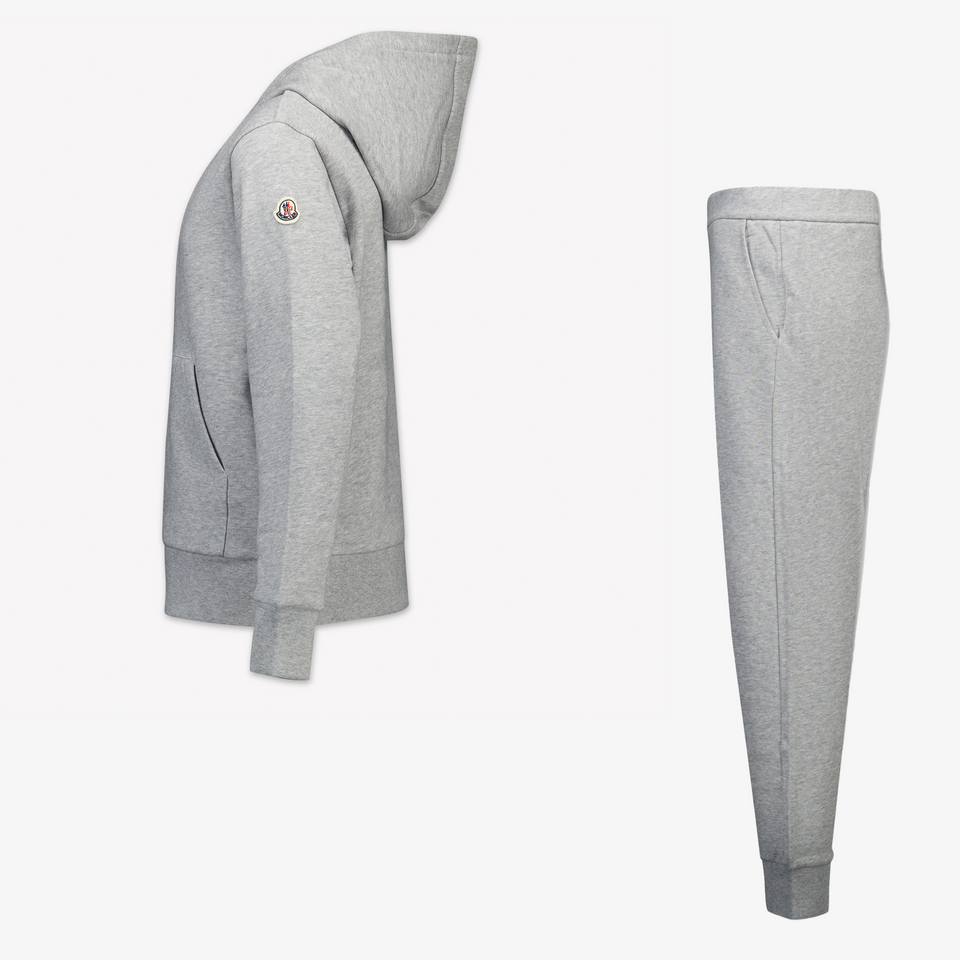 Moncler Niño Chicos Traje de trote Gris