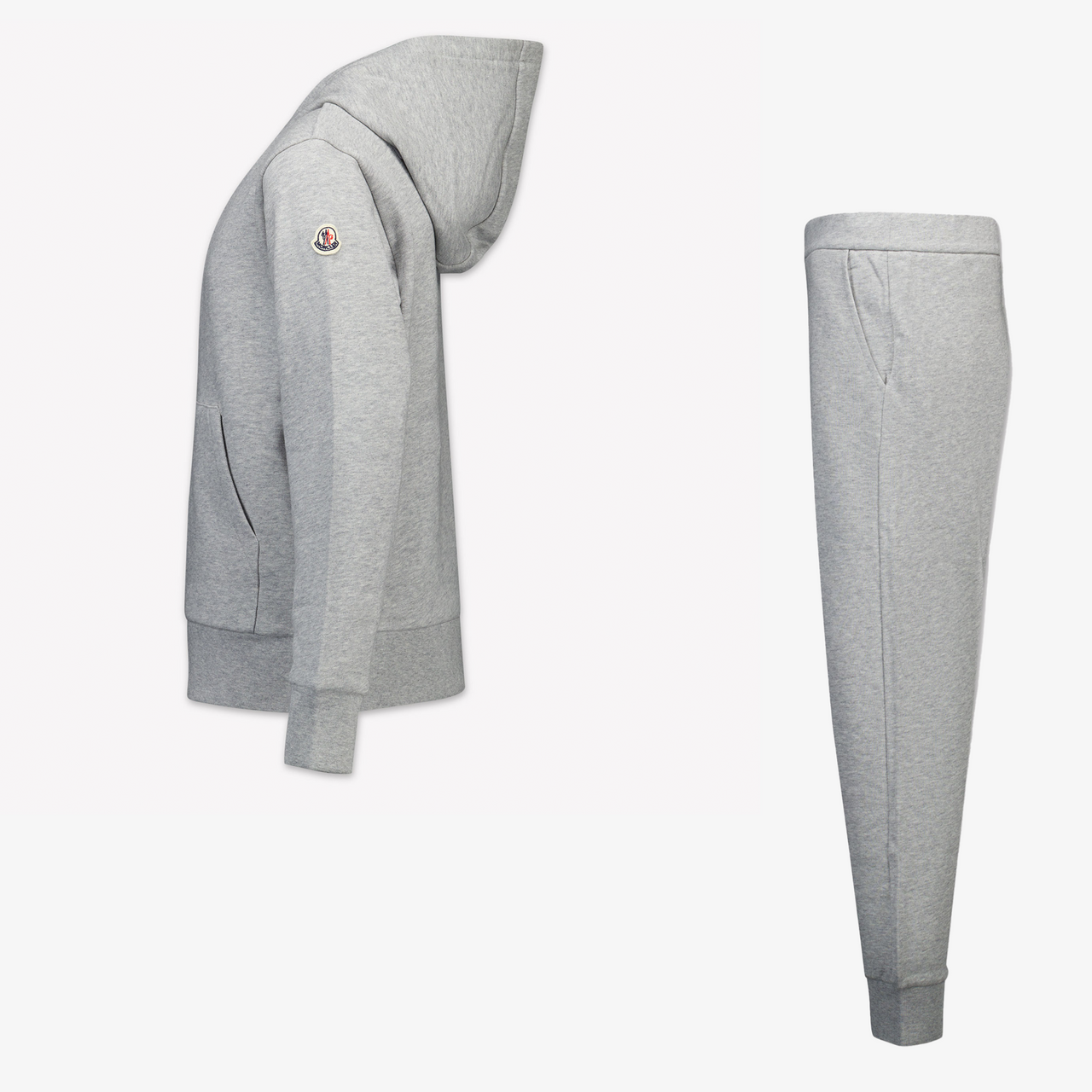 Moncler Kinder Jongens Joggingpak In Grijs