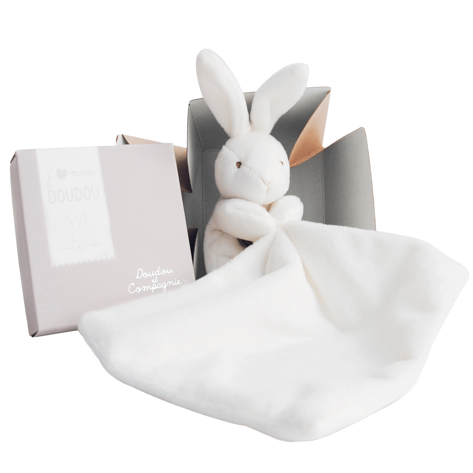 Doudou et Compagnie Baby Bunny+Doudou White | Superstellar