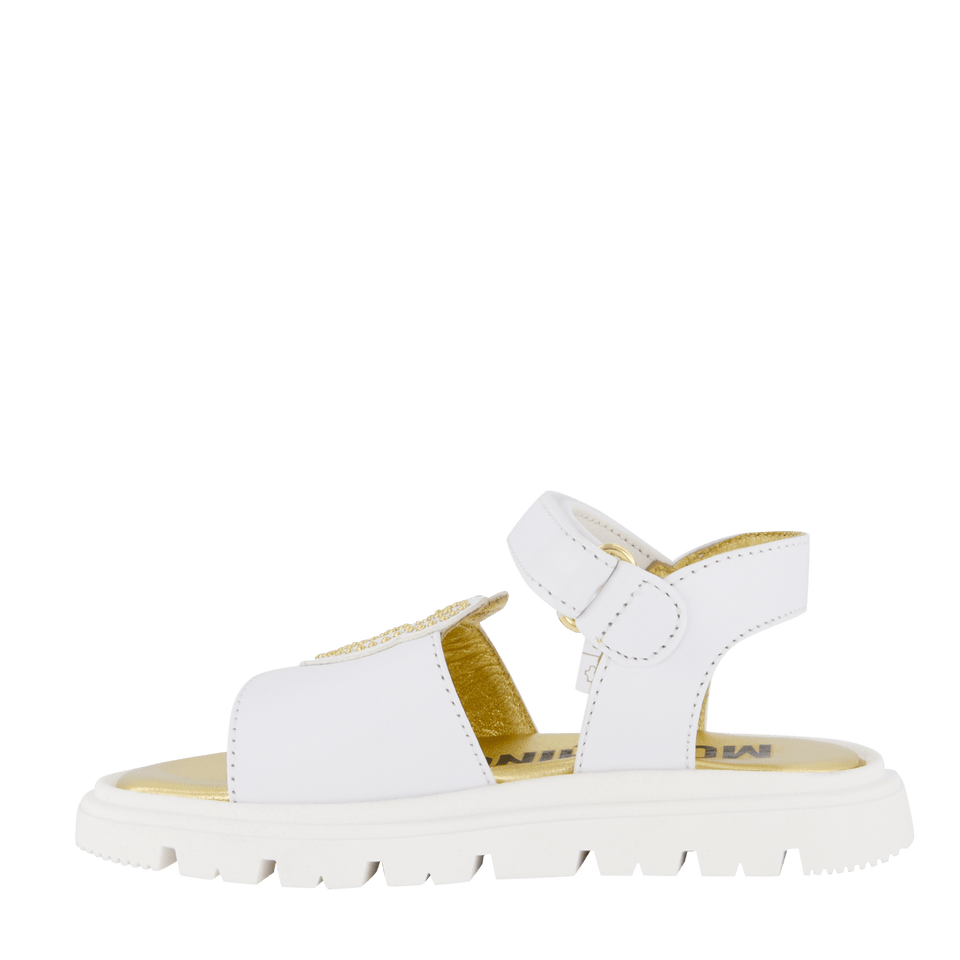 Moschino Kinder Meisjes Sandalen Goud