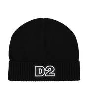 Dsquared2 dětský unisex klobouk černý