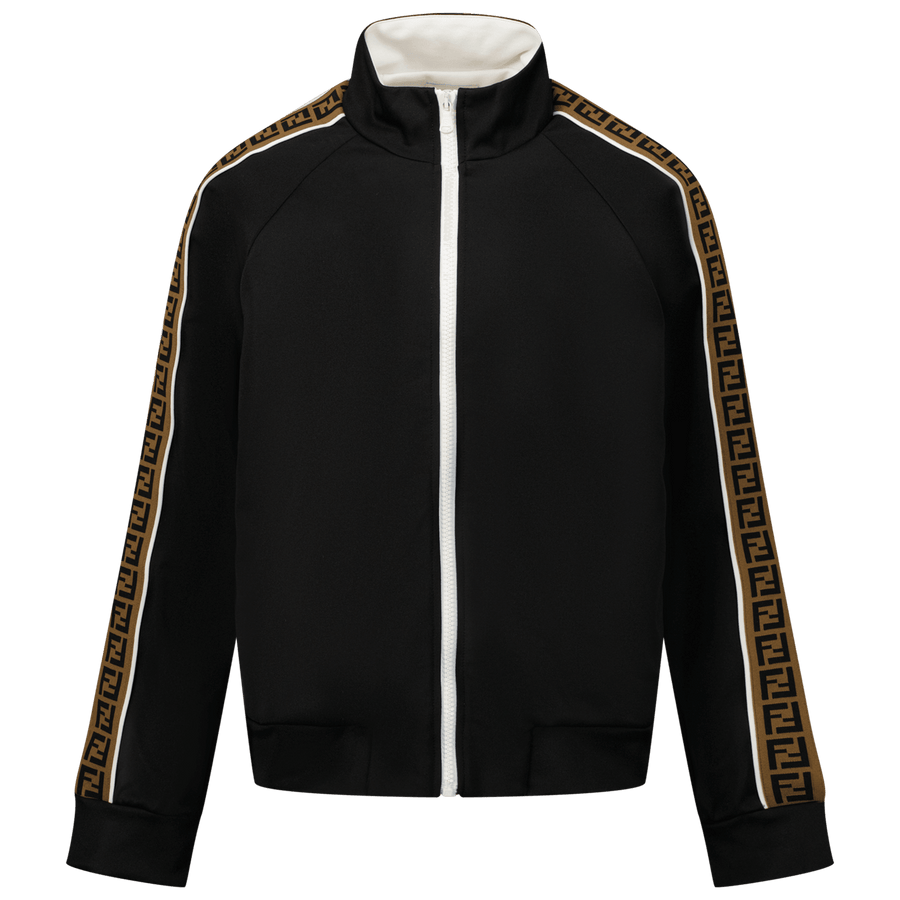 Fendi Kinder Unisex Vesten Zwart 3Y