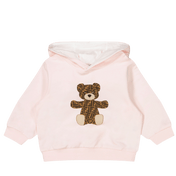 Fendi Baby Girls Sweater Light Pink