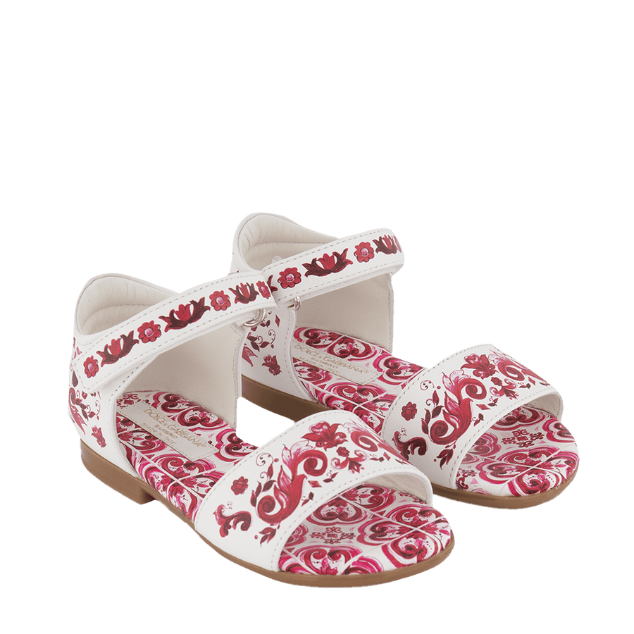 Dolce & Gabbana Kinder Meisjes Sandalen Wit