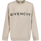 Givenchy Enfant Garçons Pull-over Beige Clair