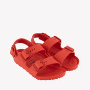 Birkenstock Sandalias para niñas para niños Eva Milano Rood