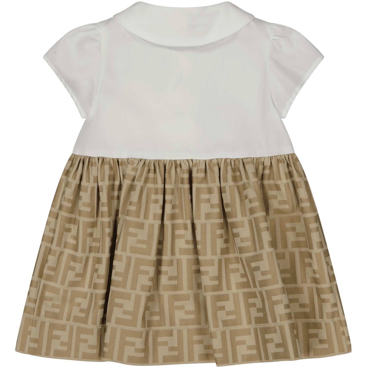 Fendi Bébé Filles Robe Beige