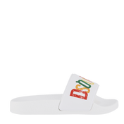 Dsquared2 Kind Unisex Slippers White