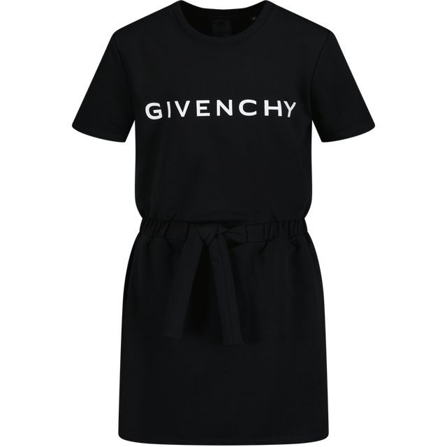 Givenchy Kinder Meisjes Jurk Zwart 4Y