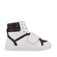 Fendi Kinder Unisex Sneakers Wit 23