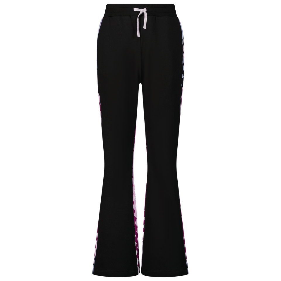 Missoni Kinder Meisjes Broek Zwart 4Y