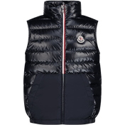 Moncler Kids Boys Body Hearmer Navy