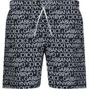 Dolce & Gabbana Costumi da bagno per bambini Nero