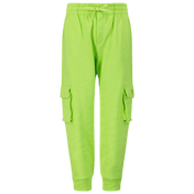 Pantalones de niños para niños de Dolce & Gabbana Fluor Green