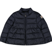 Moncler Baby Girl Jacket Navy