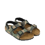 Birkenstock barnpojkar sandaler armé