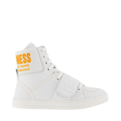 Fendi Kids Unisex Sneakers White