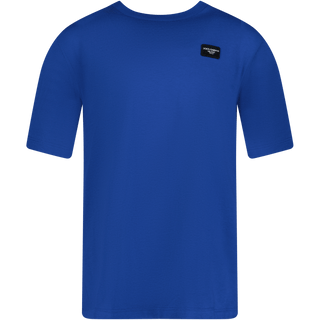 Dolce & Gabbana Kinder T-Shirt Cobalt Blauw 2Y