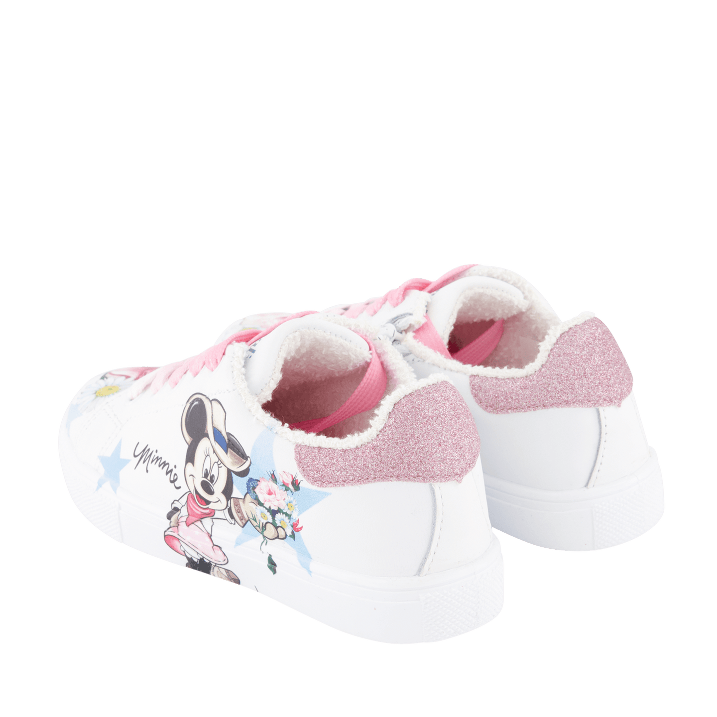 MonnaLisa Kinder Meisjes Sneakers Wit 25