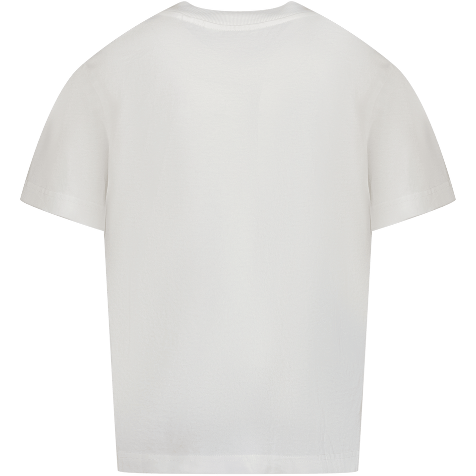 Palm Angels Kinder Jongens T-Shirt Off White