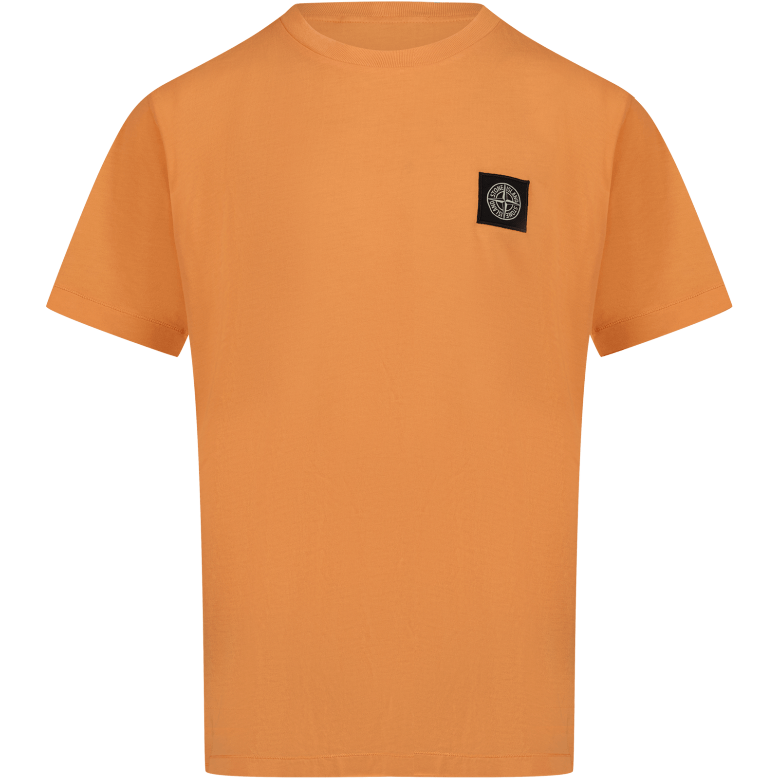 Stone Island Kinder Jongens T-Shirt Zalm 2Y