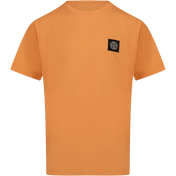 Stone Island Enfant Garçons T-shirt Zalm