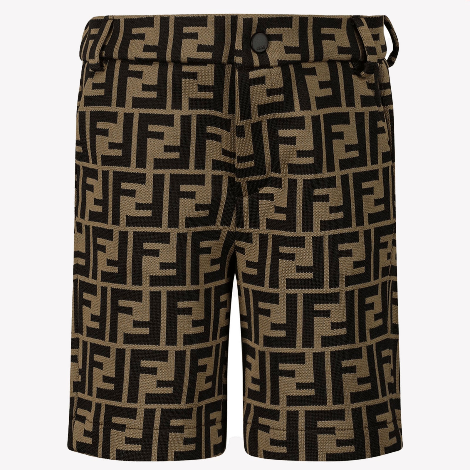 Fendi Baby -Jungen -Shorts in Braun