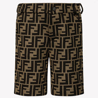 Fendi Bébé Garçons Short dans Marron