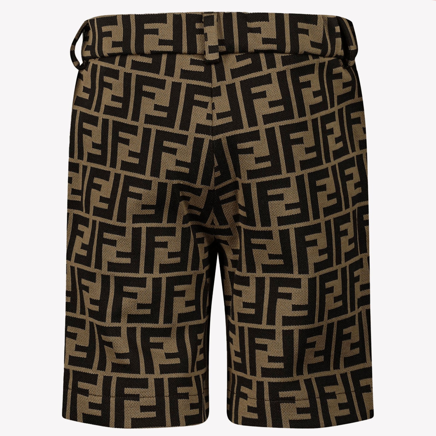 Fendi Bebé Chicos Shorts tes Marrón