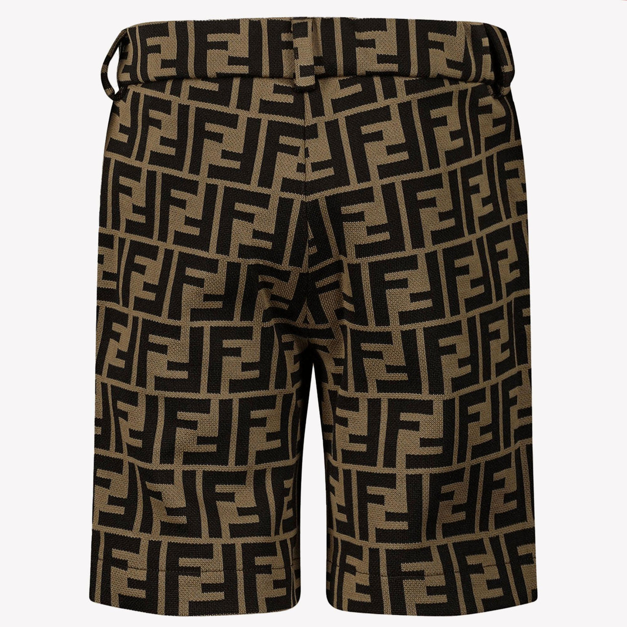 Fendi Bébé Garçons Short dans Marron