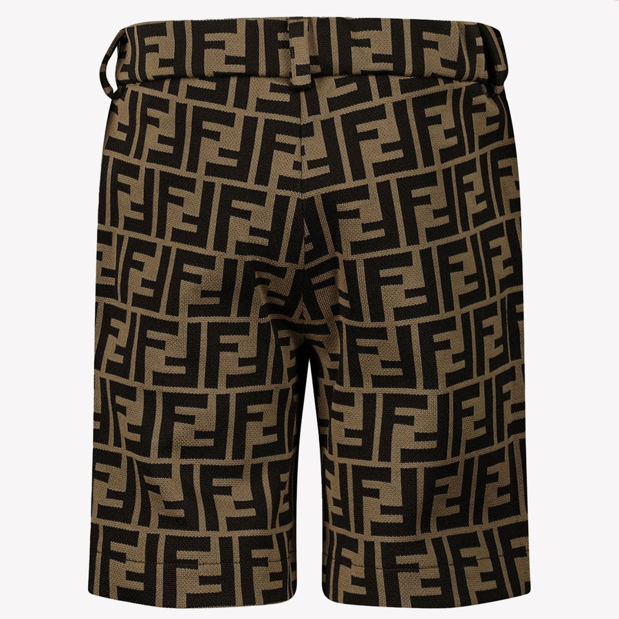 Fendi Bébé Garçons Short dans Marron