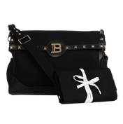 Balmain Baby Unisex Diaper Bag Black