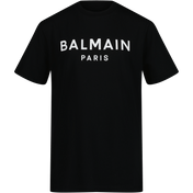 Balmain Kindersex tričko černé