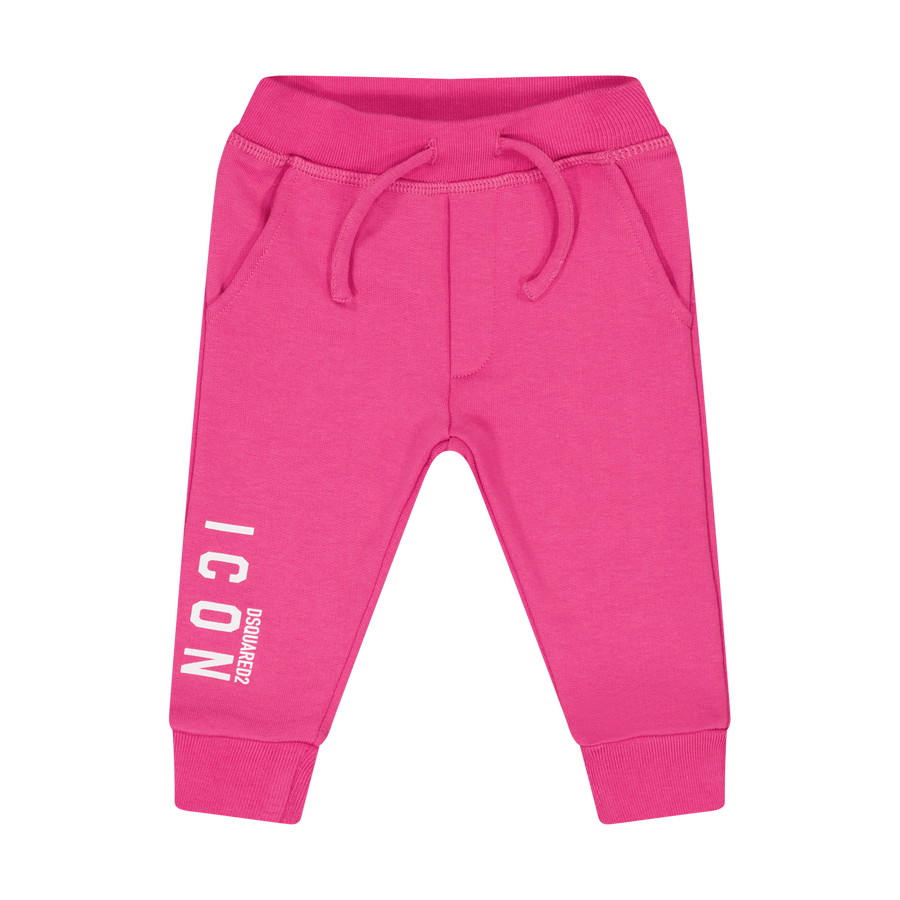Dsquared2 Baby Meisjes Broek Fuchsia 3 mnd