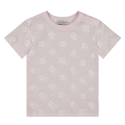 Camiseta de Dolce & Gabbana Baby Girls rosa claro