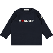 Moncler Baby Jungen T-Shirt Marineblau