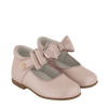 Andanines Zapatos para niñas para niños rosa claro