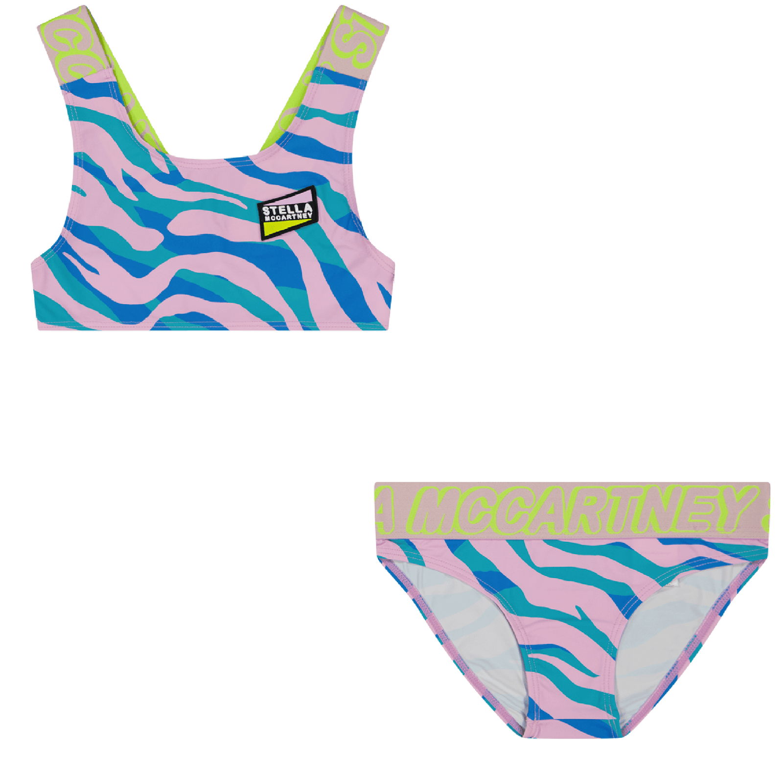 Stella McCartney Kinder Meisjes Zwemkleding Blauw 4Y