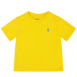Ralph Lauren Baby Jongens T-Shirt Geel 3 mnd
