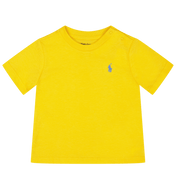 Ralph Lauren baby drenge t-shirt gul