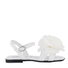 Kids di Andrea Montelpare Ragazze Sandali Bianco