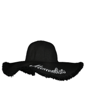 Monennalisa Children's Girls Hat Black
